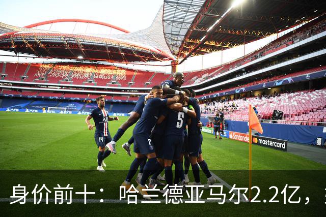 身价前十：哈兰德亚马尔2.2亿，姆巴佩2亿奥利塞1.7亿贝林1.6亿
